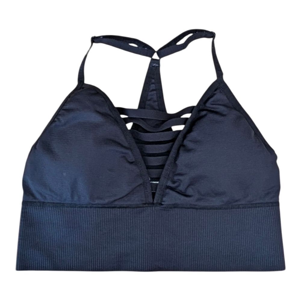 Betsey Johnson Black Strappy Bralette S